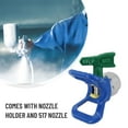 thumbnail image 3 of SPRING 1Set LP 517 Nozzle Low Pressure With 7/8 Nozzle Guard For Airless Sprayer Tungsten Steel Airless Tips Nozzle Hardware, 3 of 9