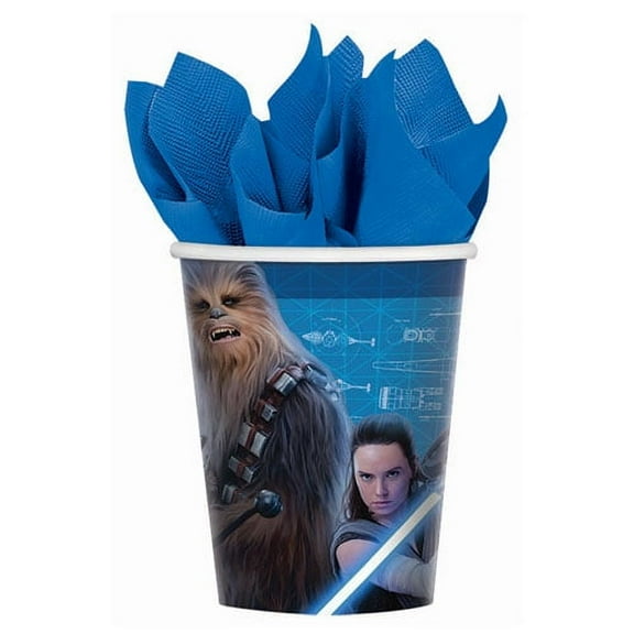 Star Wars 'the Last Jedi' 9oz Paper Cups (8ct)