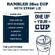 thumbnail image 2 of Vaso YETI Rambler 770 ml con aislamiento al vacío y tapa con pajita, 2 of 7