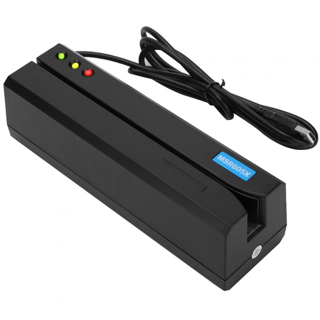 Magnetic Stripe Reader, Intelligent Multi-Functional Magnetic Card Reader, Write For File To Write Read
