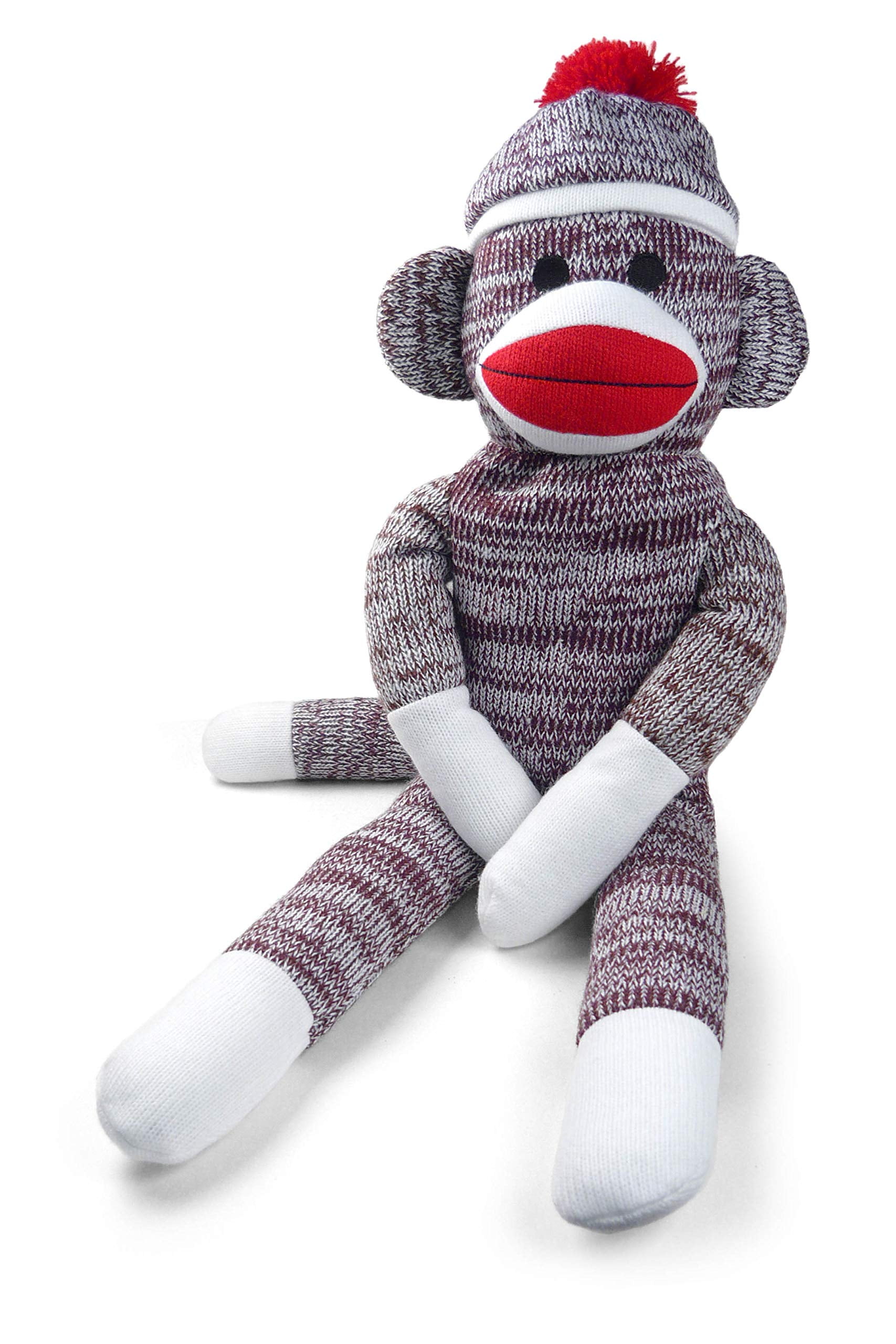 Plushland Sock Monkey Tall Plush Stuffed Animals Kids Toys Gifts Pink Soft 40" 