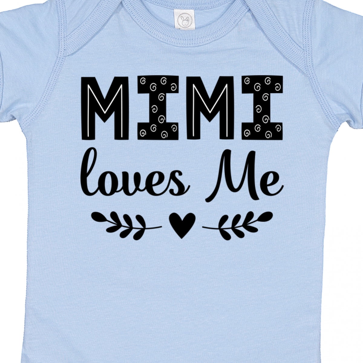 Inktastic Mimi Loves Me Baby Clothes Girl Girls Baby Bodysuit