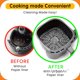 thumbnail image 3 of UrbanAir - Forros cuadrados de papel para freidora de aire de 8 pulgadas para una f&aacute;cil limpieza, antiadherente, resistente al calor y ajuste perfecto para cocinar sin complicac UrbanAir NA, 3 of 9