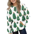 thumbnail image 1 of Girls Long Sleeve Tops, Toddler Sweatshirt with Print and Pocket, 1 of 7