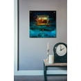 thumbnail image 4 of Epic Art 'Dangerous Dreams' by Mario Sanchez Nevado, Acrylic Glass Wall Art, 24"x24", 4 of 6
