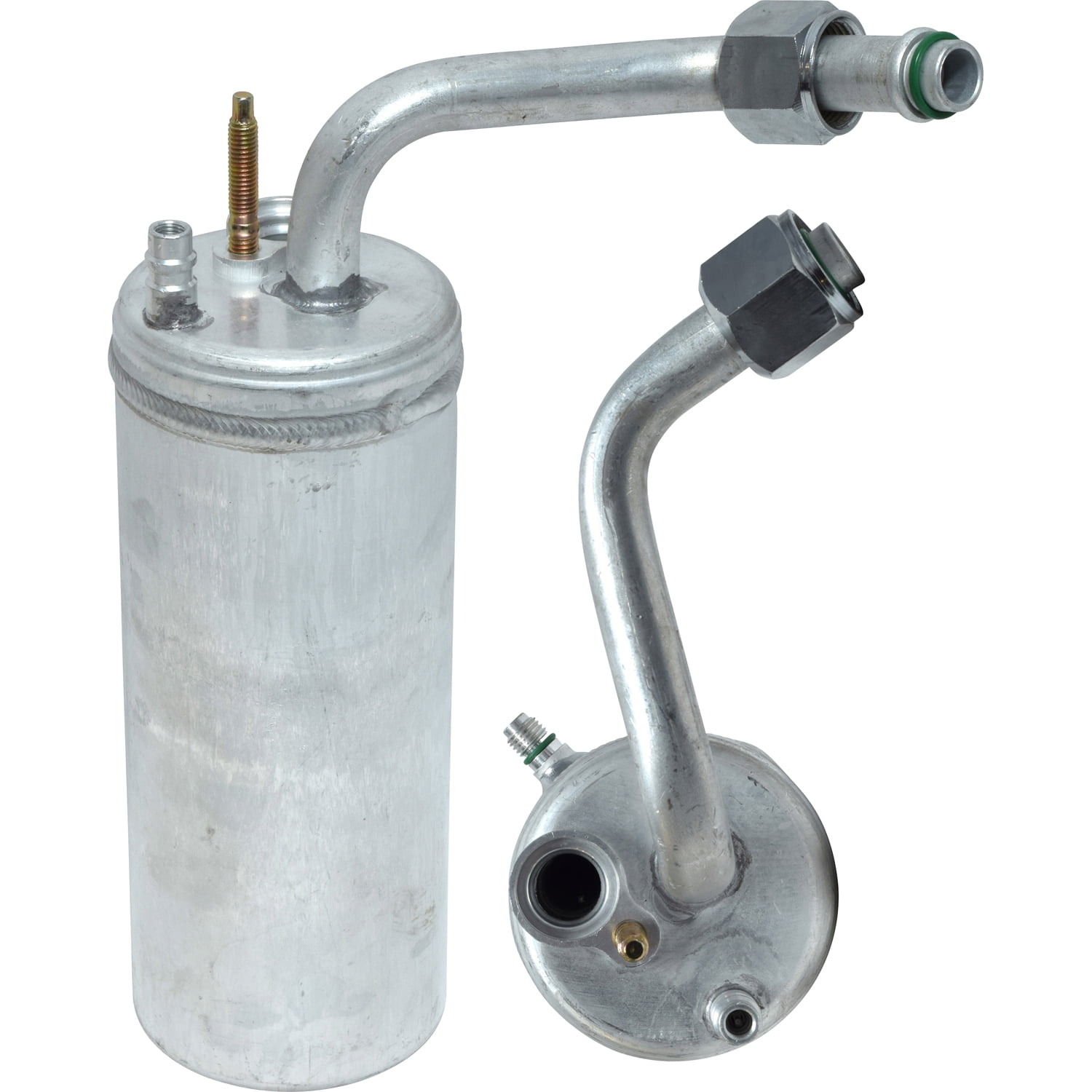 Photo 1 of (3 PK BUNDLE) UAC RD 2496C A/C Accumulator -- Accumulator &&

UAC CO 101700C A/C Compressor &&

UAC Refrigerant Oil -- PAG 46 (R-134a) Oil RO 0900B