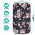 thumbnail image 5 of Washable Rubber Colorful Floral Dish Drying Mats for Kitchen Counter Home Large Coffee Bar Pad Accessories and Decor for Utensils Stemware 19.5''x12'', 5 of 7