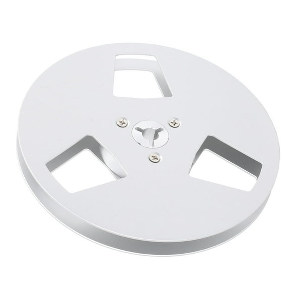 5 Inch 3 Holes Empty Tape Reel, Sound Tape Empty Reel for NAGRA, for Studer Reel to Reel Recorder, 1/4 Inch Tape, for Aluminum Alloy
