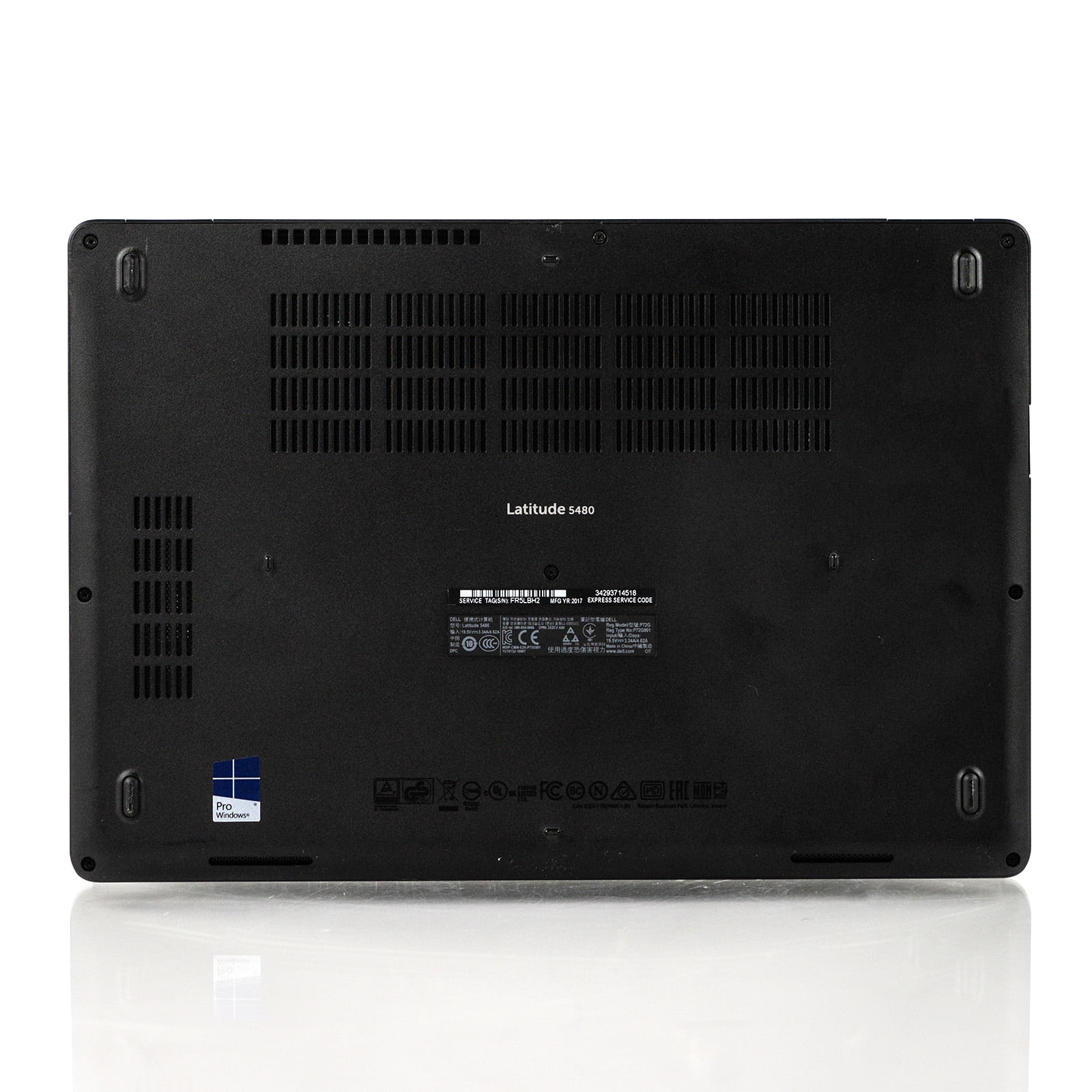"Used Dell Latitude 5480 14" Laptop Core i5 8GB 128GB SSD M.2 Integrated Graphics Win 10 Pro B v.WCA"