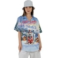 thumbnail image 4 of Hello Welcome Winter The Ski Great Pyrenees Snowy Day Hawaiian Shirt Breathable Summer Unisex Merch Pyr Dog Lover - 13013, 4 of 6