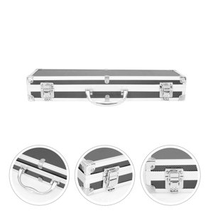HINTRMENT Tool Storage Case Aluminum Tool Box Organizer Easy Open/Close 1Set