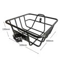 thumbnail image 3 of Bicycle Front Basket Bicycle Basket Bicycle Luggage Rack Bike Baskets For Women For Bicycles And El, 3 of 5