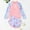 Pink, variant on RTKFRFL Toddler Girl Swimsuit Summer Comfortable Swim Set With Supportive Chest Pad Swimwear Beachwear Bathing Suit