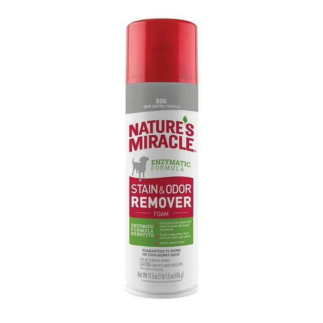 Espuma Quitamanchas Nature's Miracle de Olores 496 g