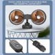 thumbnail image 4 of Xihbxyly Ofertas del Prime Day Ventilación en coche y cabezal ajustable 360°, ventilador en motos, ventilador en vehículo en bajo ruido para coche, 4 of 7