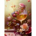 thumbnail image 1 of Pintura de diamante 1 5D DIY Kit de flor de taladro redondo completo Decoración del hogar Arte Artesanía Hugtrwg Para estrenar, 1 of 9