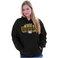 thumbnail image 3 of The Burgh PA Steel City Football Hoodie Sweatshirt Women Men Brisco Brands L, 3 of 6