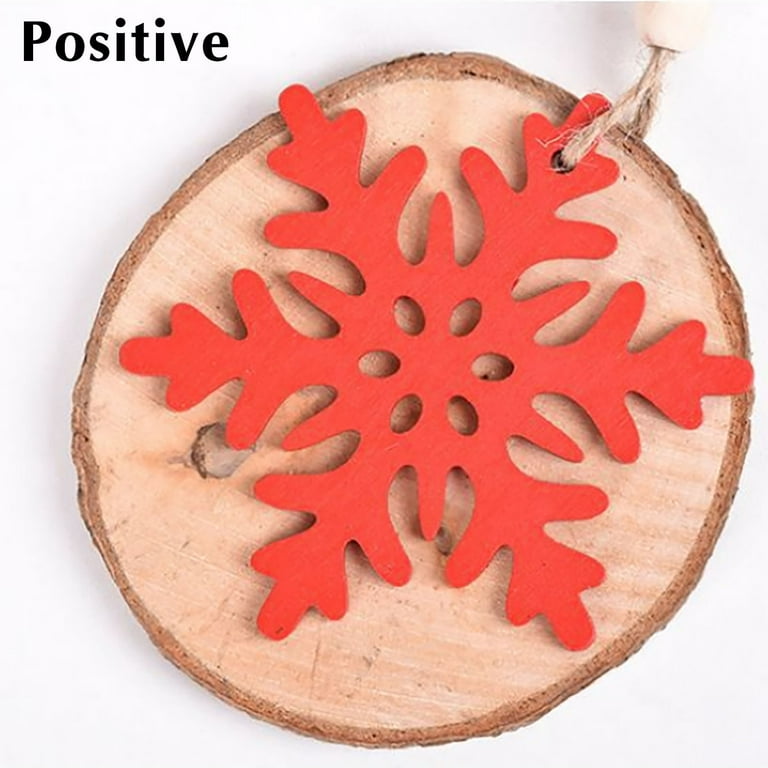 Dezsed Christmas Decorations Clearance 4pcs Christmas Hanging Wood  Ornaments, Hollow Wood Carving Gift Labels, Christmas Pendants, Wooden  Christmas