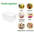 thumbnail image 4 of Caja organizadora transparente con asas laterales Good & Good M28-OC0009, 4 of 8