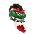 thumbnail image 5 of Kurt Adler 10-Inch Disney© Nightmare Before Christmas Jack Skellington With Wreath Nutcracker, 5 of 6