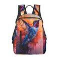 thumbnail image 1 of Easygdp Vibrant Hummingbird Watercolor Art para Easygdp Yak - Mochila Casual Ligera y Resistente para Viaje y Senderismo para Hombres y Mujeres, 1 of 7