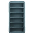 thumbnail image 1 of Molde de silicona para cubitos de hielo de 6 cavidades, ideal para hacer helados, paletas, paletas y mucho más. Incluye tapa (azul oscuro)., 1 of 7