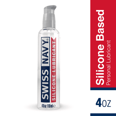 Swiss Navy Premium Silicone-Based Personal Lubricant & Sex Gel for Couples, 4 oz