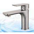 thumbnail image 2 of Grifo mezclador para lavabo, grifo de baño, grifo mezclador cromado para baño, grifo de lavabo de latón, grifos modernos JM, 2 of 4