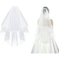 thumbnail image 1 of Voile de Mariée, Tulle Élégant pour Mariée, Voile de Mariage, Voile de Mariée, 1 of 4