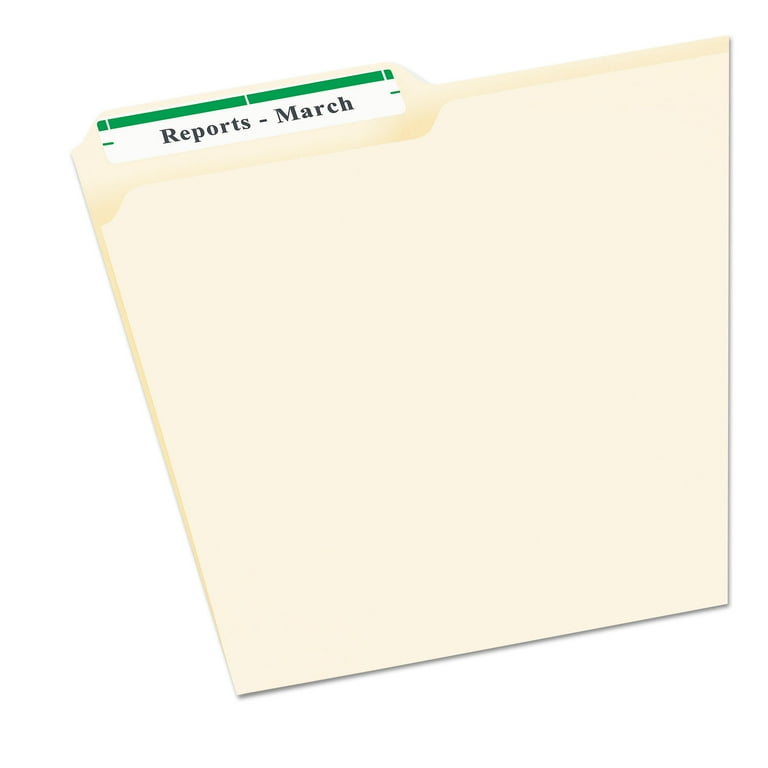 Labels, 0.66 x 3.44, White, 30/Sheet, 50 Sheets/Box Labels, 0.66 x 3.44, White, 30/Sheet, 50 Sheets/Box