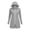 Gray#womens sun protection hoodie with zipper, variant on Moxiu Womens Casual Long Zip Up Fleece Hoodie Tunic Hoodies Oversized Hooded Zipper Sweatshirt Casual Fleece Pullover Hoodies Dark Gray,XXL