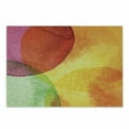 thumbnail image 1 of Abstract Cutting Board, Abstract Watercolor Painted Paper Style in Modern Art Design Print, Decorative Tempered Glass Cutting and Serving Board, Small Size, Yellow Orange Lime Green, by Ambesonne, 1 of 1