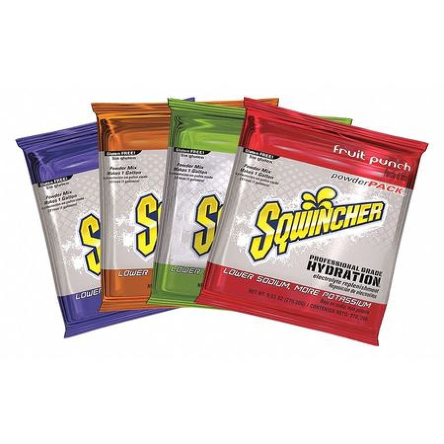SQWINCHER 159016007 Sports Drink Mix Powder 9.53 oz., Assorted Flavors