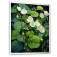 thumbnail image 2 of Designart "Meticulous Growth Of Bellflower Plants" Plants Floater Framed Canvas Art Print, 2 of 5