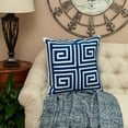 thumbnail image 6 of Parkland Collection Gio Contemporary Blue Pillow Cover, 6 of 6