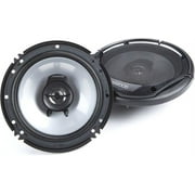 Kenwood KFC-1666S 300W 6.5" 2-Way Sport Series Flush Mount Coaxial Speakers w/ Paper Tweeters