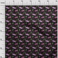 thumbnail image 3 of oneOone Cotton Silk Purple Fabric Christmas Sewing Fabric By The Yard Printed Diy Clothing Sewing Supplies 42 Inch Wide, 3 of 4
