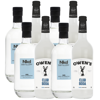 Nkd Distillery Gin 4 Pack Alternative Premium Non-Alcoholic Spirit 750 ML Bottles w 4 Pack Owen’s Mixers Club Soda 750 ML Bottles - Perfect for Mocktails - A