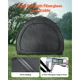thumbnail image 6 of Large Bike Storage Tent, Waterproof Outdoor Bike Shelter for 5+ Bicycles, UV-Resistant Bike Cover, 6 of 10