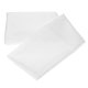 thumbnail image 2 of Cortina de la ducha Irfora Htovila 72 * 72 '' Poliéster blanco Impermeable Cortina de ducha a prueba de moho Protección de privacidad decorativa Cortina de baño con 12 ganchos Irfora Cortina de la ducha, 2 of 5