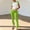 Mint Green, variant on FAHXNVB Women's 2 Piece Lounge Sets Y2K Color Block Short Sleeve Tees Top and Panrs Summer Casual Tracksuits Outfits