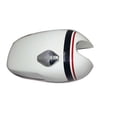 thumbnail image 4 of Norton Commando Roadster White Blue Red Stripe Fuel Tank + cap & Side Panel, 4 of 5