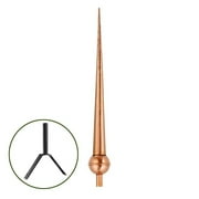 Good Directions Gawain Pure Copper Rooftop Finial with Roof Mount by 28 inch