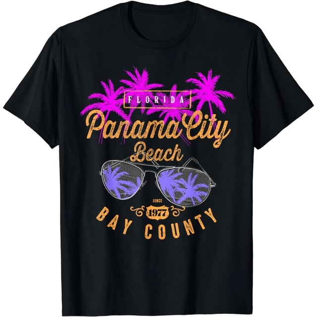 Camiseta Vintage de Panama City Beach Florida para Mujer