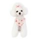 thumbnail image 3 of Dinheiro Vestido de perro falda para perros pequeños con estampado de flores de tul vestido de perro vestido de gato ropa de perro, 3 of 5