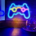 thumbnail image 5 of XIHAMA Neon Sign Gamepad Shape LED Neon Signs for Wall Decor, Dimmable Game Shaped Neon Lights for Bedroom Game Room Decor Teen Boys Gamer Party Gaming Wall Decoration Gift Wall Signs, 5 of 6