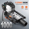 thumbnail image 3 of 37.77cc Gas-Powered T Post Driver 4-Stroke Fence Piling Pounder w/ 2 Head, 3 of 7