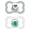 MAM Air Baby Pacifier, for Sensitive Skin, Sterilizer Case,Unisex, 16+ Months (Pack of 2)