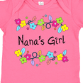 thumbnail image 4 of Inktastic Nanas Girl Bright Flowers Girls Baby Bodysuit, 4 of 5