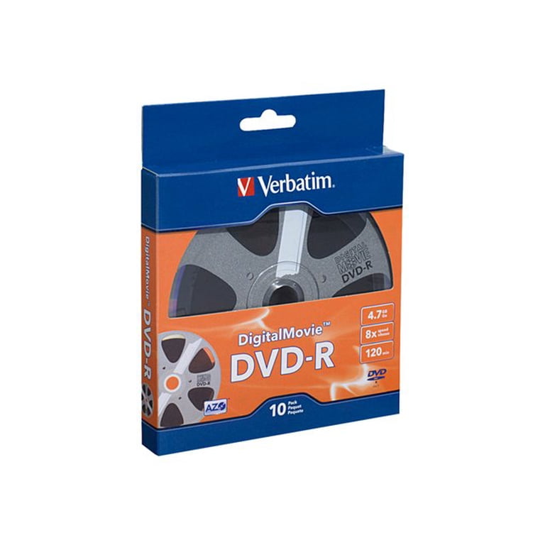 DVD　10×2 8.7 Verbatim 97946 4.7gb 120-minute Digitalmovie Dvd-rs, 10 Pk